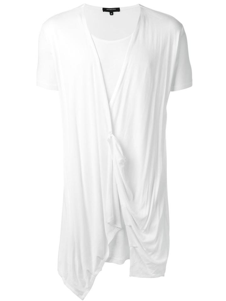 Unconditional Hooded Draped T-shirt