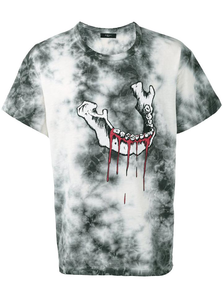 Amiri - Printed T-shirt - Men - Cotton - Xl, White, Cotton