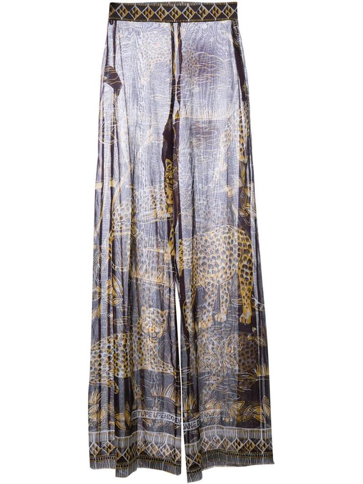 Valentino Jaguar Print Pants