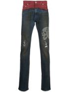 Alchemist Alchemist Holt Etched Dip Dyed Jean - Blue