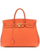 Hermès Pre-owned Birkin 40 Hand Bag - Orange