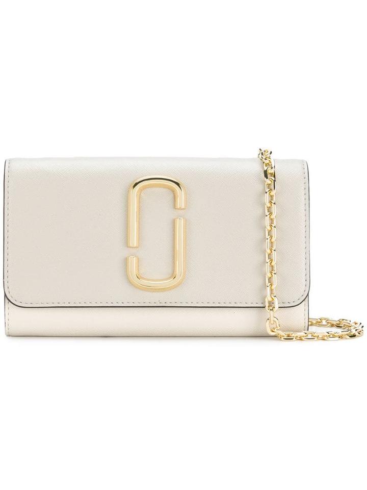 Marc Jacobs Snapshot Shaped Clutch - Neutrals
