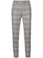 Barbara Bui Plaid Tailored Trousers - Grey