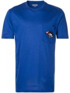 Lanvin Embroidered Bird T-shirt - Blue