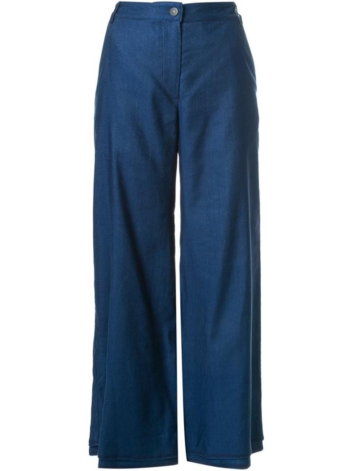 Manning Cartell Utility Pants, Women's, Size: 8, Blue, Linen/flax/polyester/viscose