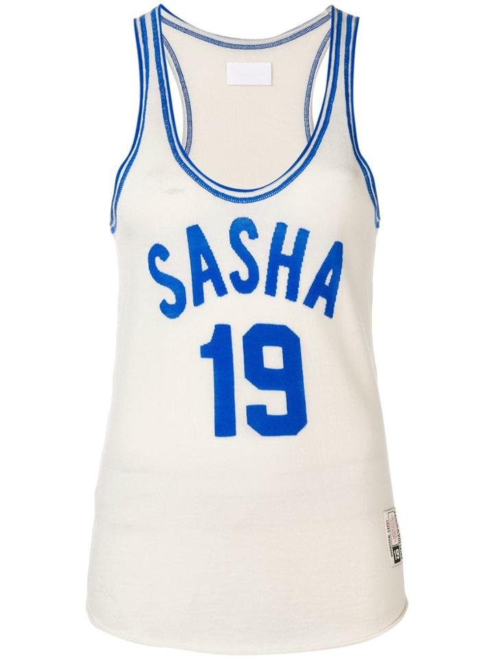 Zadig & Voltaire Fashion Show Joss Tank Top - White