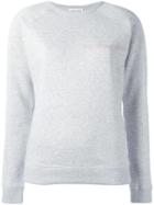 Maison Labiche Say My Name Sweatshirt, Women's, Size: Medium, Grey, Cotton