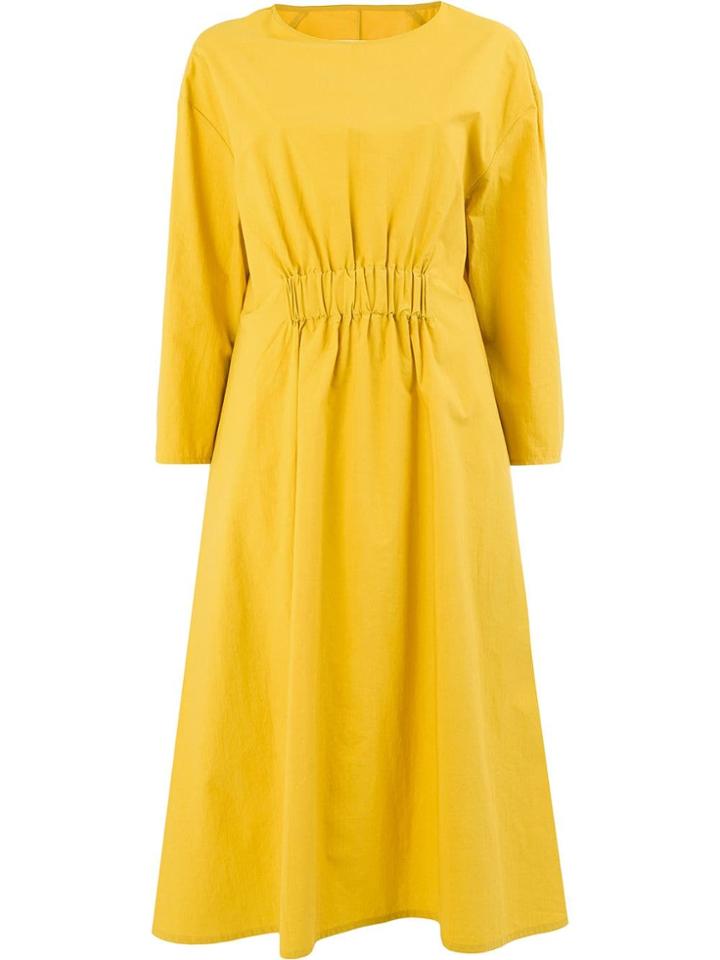 Toogood Elasticated Waist Dress - Yellow
