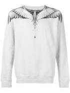 Marcelo Burlon County Of Milan Wings Sweatshirt - White