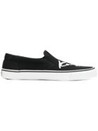 Kenzo Signature Slip-on Sneakers - Black