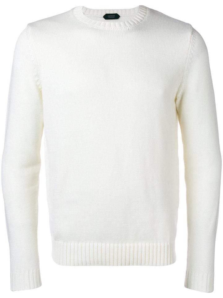 Zanone Basic Jumper - White