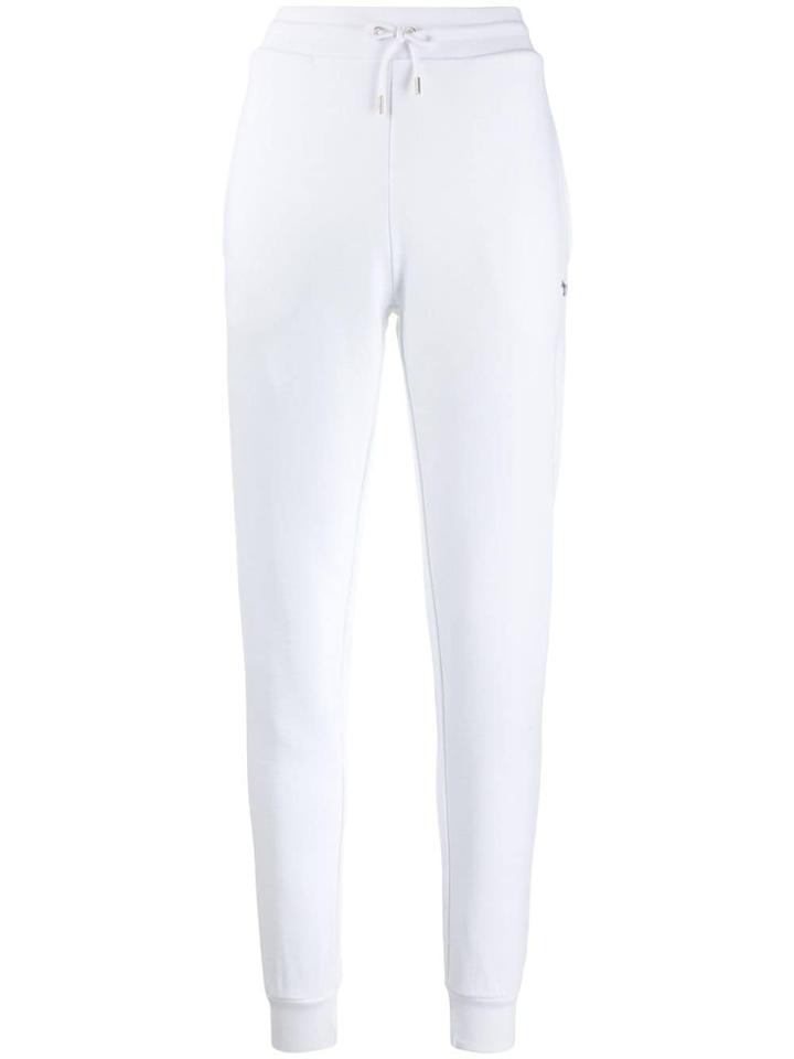 Maison Kitsuné Elasticated Waist Trousers - White