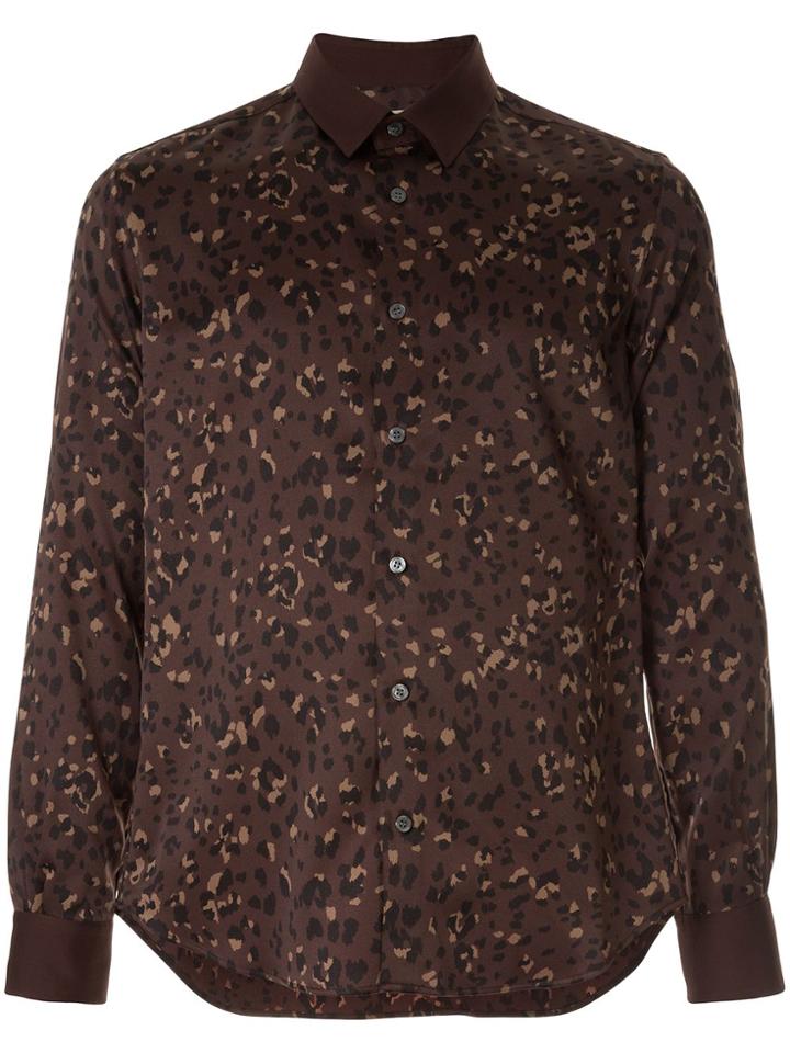 Loveless Leopard-print Shirt - Brown