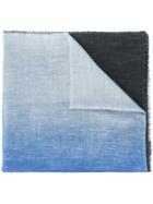 Faliero Sarti - Ombre Scarf - Women - Silk/modal - One Size, Blue, Silk/modal
