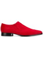 Ports 1961 Pointed Toe Loafers - Red