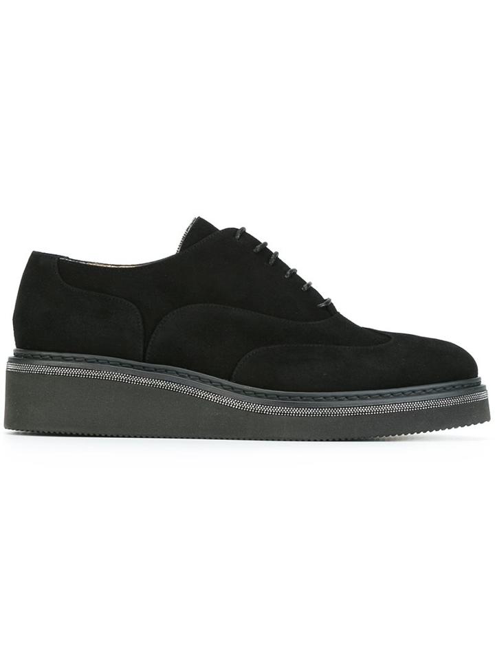 Fabiana Filippi Wedge Heel Lace-up Shoes