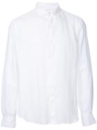 Estnation - Buttoned Shirt - Men - Linen/flax - L, White, Linen/flax