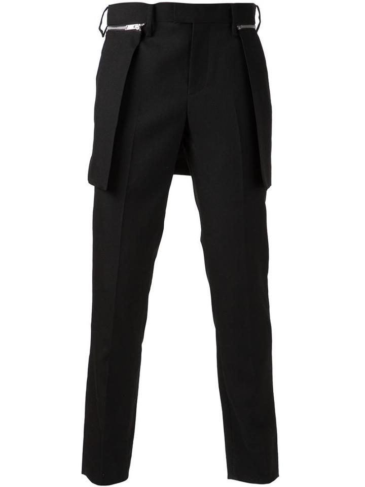 Undercover Apron Waist Trousers, Men's, Size: 4, Black, Wool/cupro