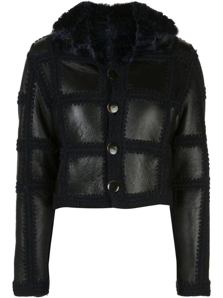 Ulla Johnson Single-breasted Fitted Jacket - Black