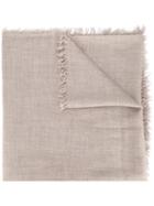 Faliero Sarti 'kirby' Scarf, Women's, Nude/neutrals, Silk/cashmere