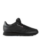 Reebok Classic Sneakers, Men's, Size: 10.5, Black, Leather/rubber