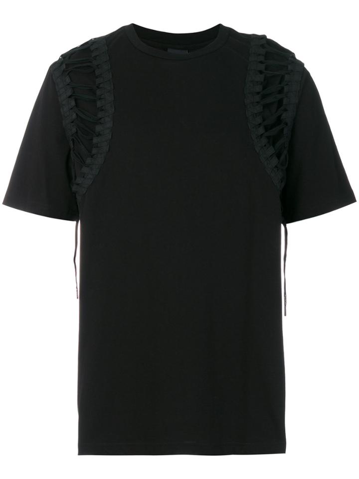 Ktz Lace-up T-shirt - Black