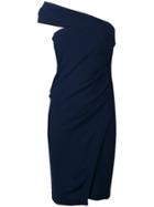 Dsquared2 One-shoulder Gathered Dress - Blue