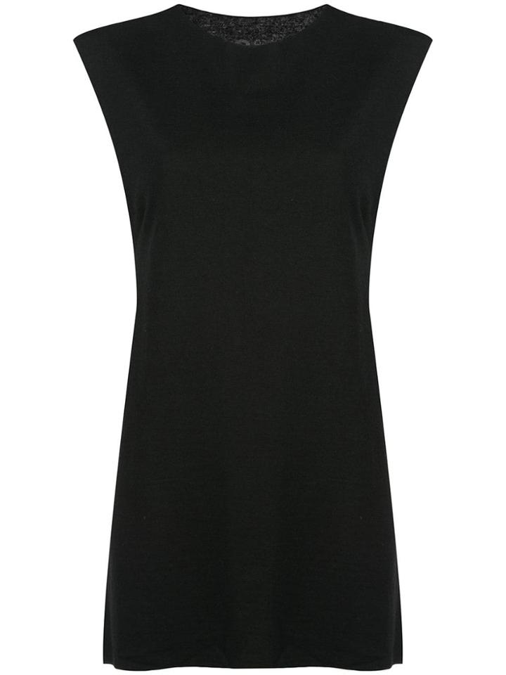 Osklen Mesh Back Tank Top - Black