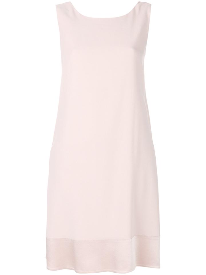 Antonelli Pleated Back Dress - Pink & Purple