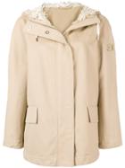 Ermanno Scervino Hooded Zipped Jacket - Nude & Neutrals