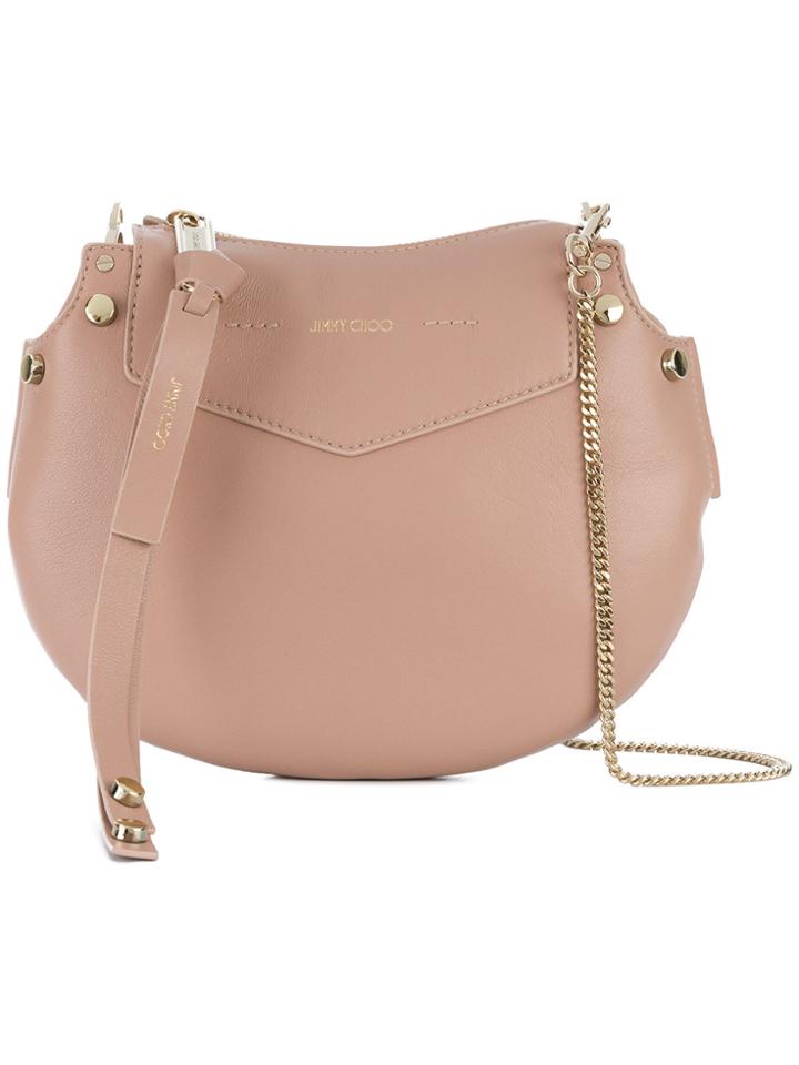 Jimmy Choo Artie Mini Shoulder Bag - Pink & Purple