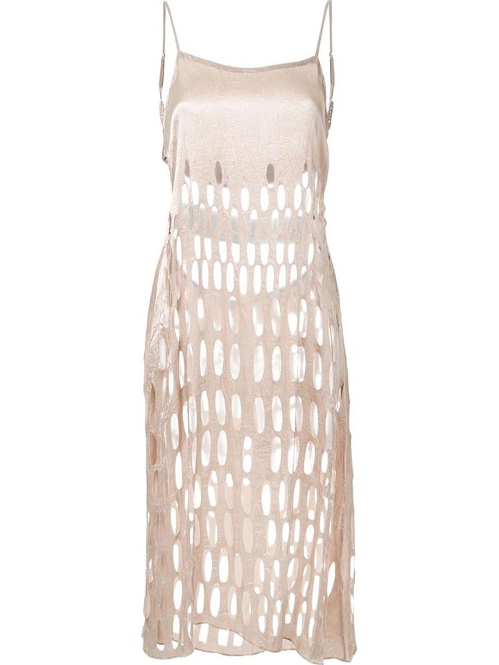Nicopanda 'laser' Dress, Women's, Size: Large, Grey, Polyester