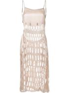 Nicopanda 'laser' Dress, Women's, Size: Large, Grey, Polyester