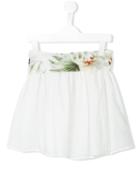 Opililai Floral Print Skirt, Girl's, Size: 6 Yrs, White