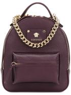 Versace Medusa Backpack - Red