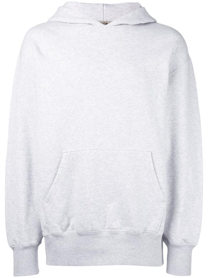 Yeezy - Season 4 Boxy Hoodie - Unisex - Cotton - Xs, Grey, Cotton