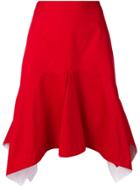 Calvin Klein 205w39nyc Flared Skirt
