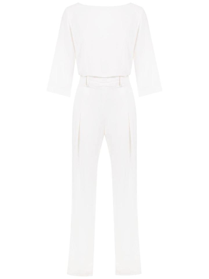 Alcaçuz Férias Jumpsuit - White