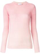 Agnona Ombre Fitted Sweater - Pink & Purple