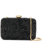 Elie Saab Beaded Chain Clutch Bag - Black