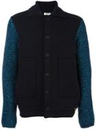 Kenzo Knitted Jacket, Men's, Size: Xl, Blue, Polyamide/viscose/wool