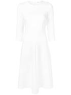P.a.r.o.s.h. Poloxy Flared Dress - White