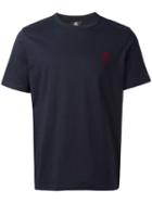 Ps By Paul Smith Logo Print T-shirt, Size: Small, Black, Organic Cotton