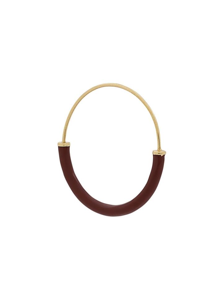 Maria Black Serendipity Medium Color Pop Hoop Earring - Gold