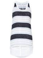 Veronica Beard Layered Dress, Women's, Size: 2, Blue, Cotton/spandex/elastane/acetate/nylon