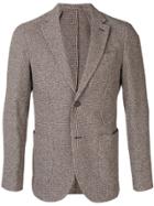 Eleventy Classic Fitted Blazer - Brown