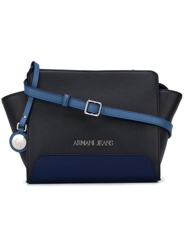 Armani Jeans Adjustable Strap Crossbody Bag, Women's, Blue