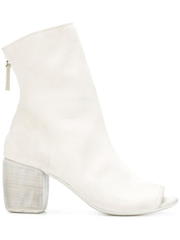 Marsèll Bo Sandalo Open Toe Boots - White