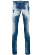 Dsquared2 - Faded Long Clement Jeans - Men - Cotton/spandex/elastane - 52, Blue, Cotton/spandex/elastane