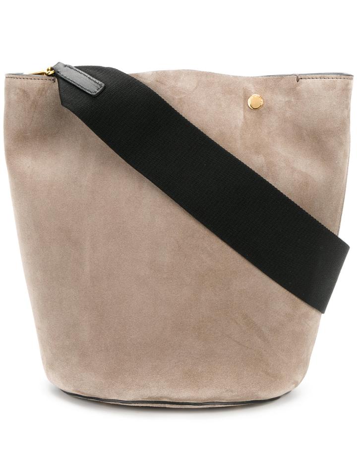 Marni Bucket Shoulder Bag - Grey